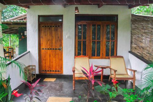 Zahrada ubytování Manju Homestay