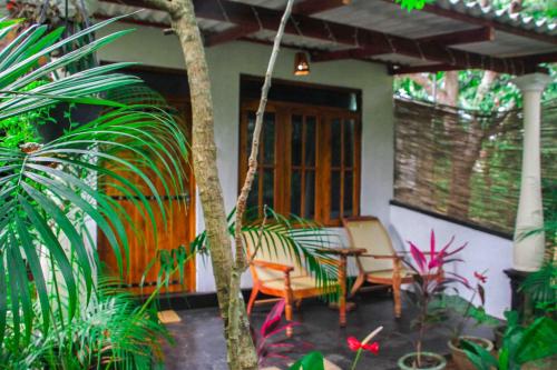 Zahrada ubytování Manju Homestay