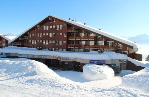 Hotel Zodiaque v zimě