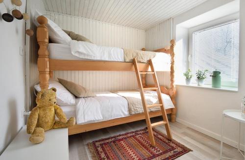 Voodi või voodid majutusasutuse Apartment Micnek Bled toas