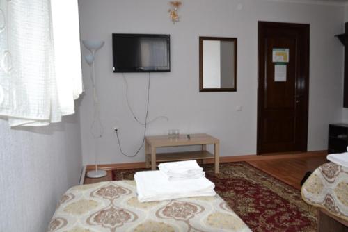 Cama o camas de una habitación en Bereke Hotel