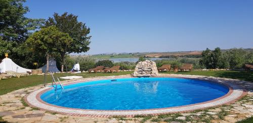 Bazén v ubytování Hacienda El Santiscal Adults Only nebo v jeho okolí