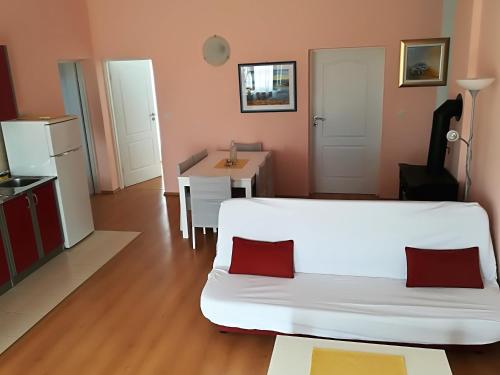 Kuchyň nebo kuchyňský kout v ubytování Apartman Rosanda