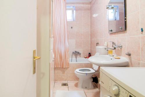 Koupelna v ubytování Apartment City center