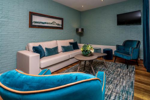 Hostellerie Schuddebeursにあるテレビまたはエンターテインメントセンター