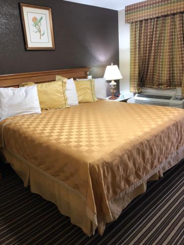 Postel nebo postele na pokoji v ubytování Executive Inn Snyder