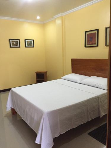 Кровать или кровати в номере Golden Pension House,Palawan