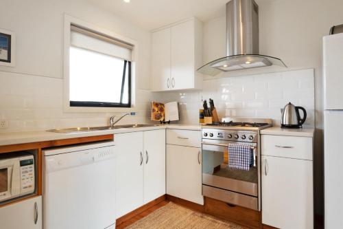 Dapur atau dapur kecil di Hazards Hideaway