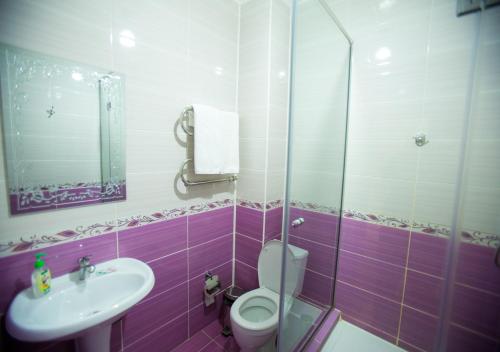 Bilik mandi di Hotel Alash
