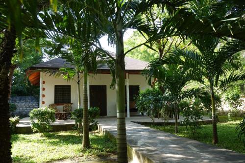 Taman di luar Residence Maison Müge