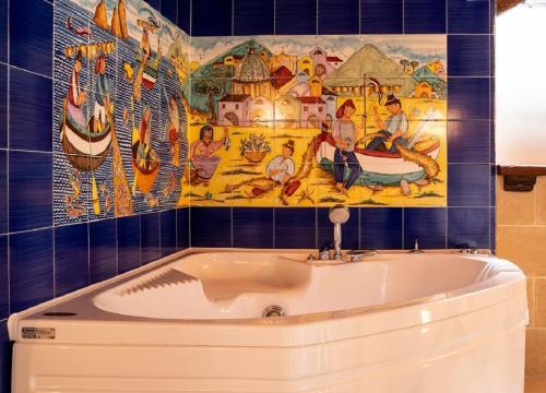 Salle de bains dans l'établissement Suite Piazza del Gesù By DomusExtra