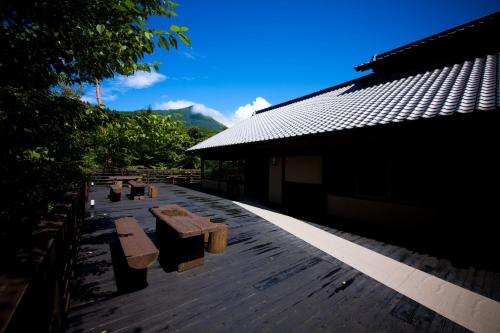 Budova, kde se ryokan nachází