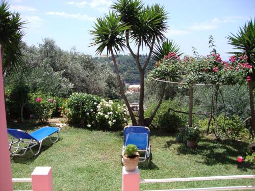 Κήπος έξω από το Ipsia Apartments 