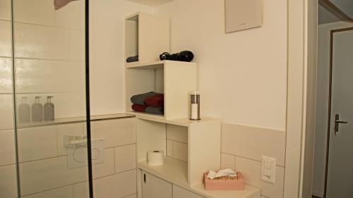 Koupelna v ubytování Conny's B&B