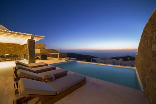 VILLA APHRODITE- PRIVATE POOL- AMAZING AEGEAN VIEW – Photos 3