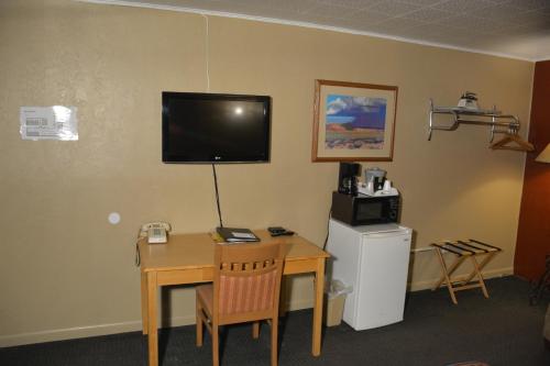 Sitzmark Chalet Innにあるテレビまたはエンターテインメントセンター
