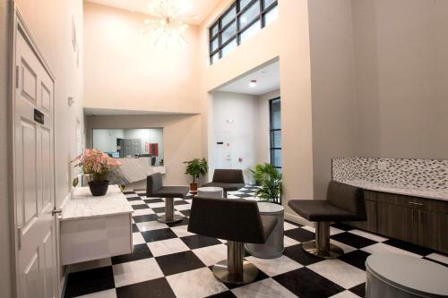 Posezení v ubytování House Hotel