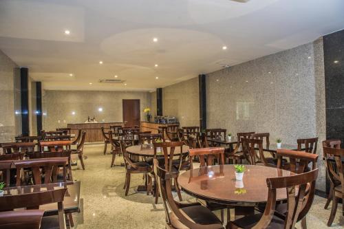 Εστιατόριο ή άλλο μέρος για φαγητό στο Aquidabã Praia Hotel