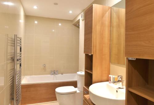 Et badeværelse på The Sanctuary