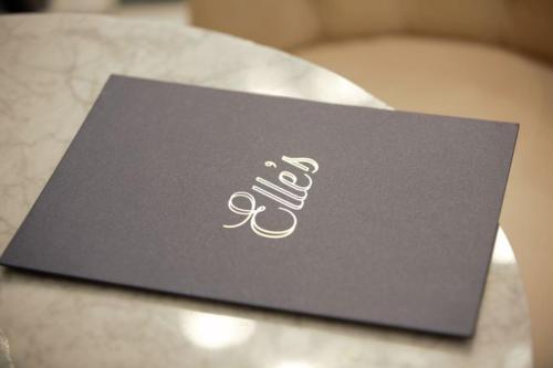 a black card with the olympics written on it at Iveagh Garden Hotel in Dublin