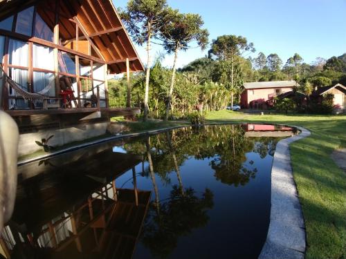 Taman di luar Pousada Silvestre
