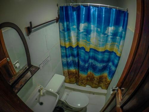 Koupelna v ubytování Remari Tourist Inn