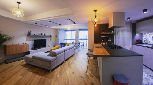 Hexagonal Design Apartment