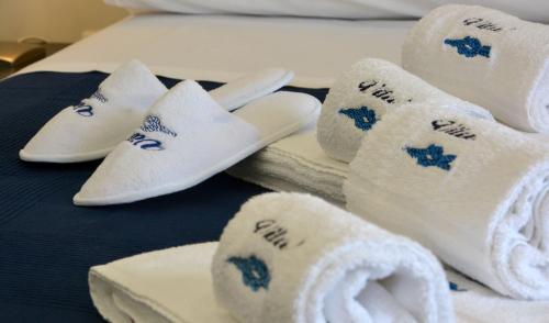 Cama o camas de una habitación en Vilu Suite Mare