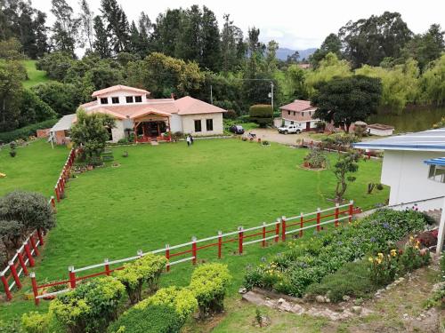 Zahrada ubytování Hacienda Moncora, un lugar hermoso para toda la familia y los amigos