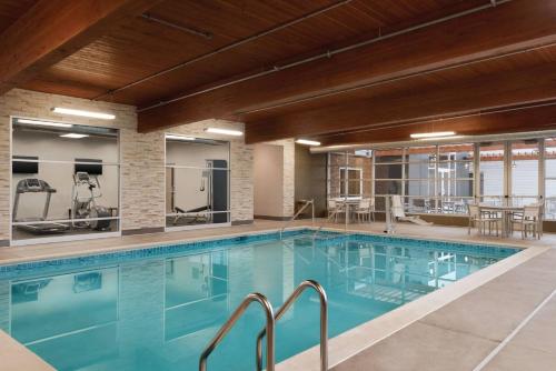 a pool at the hampton inn suites durham durham hotel at Country Inn & Suites by Radisson, Ft Atkinson, WI in Fort Atkinson