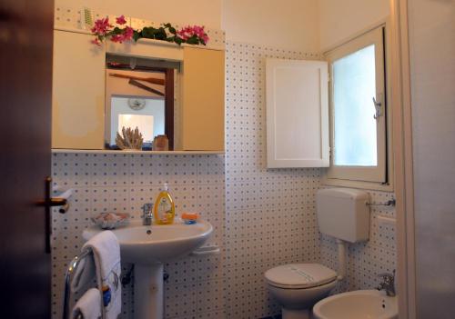 Koupelna v ubytování Casa Rosanna