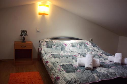 Ένα ή περισσότερα κρεβάτια σε δωμάτιο στο Maremy