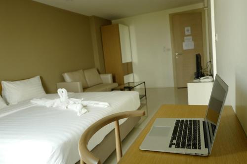 185 Residenceにあるベッド