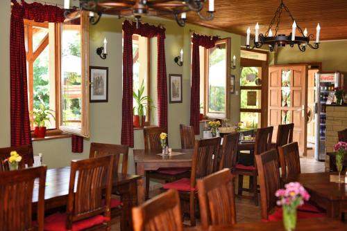 Restaurace v ubytování Sirocave barlang apartmanok