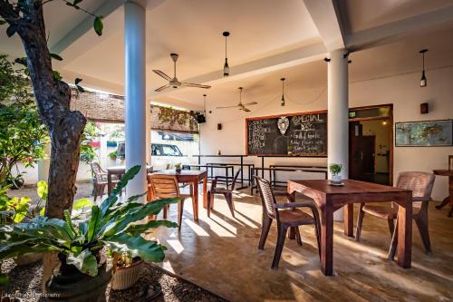 Dorian Guest House and Restaurantにあるレストランまたは飲食店