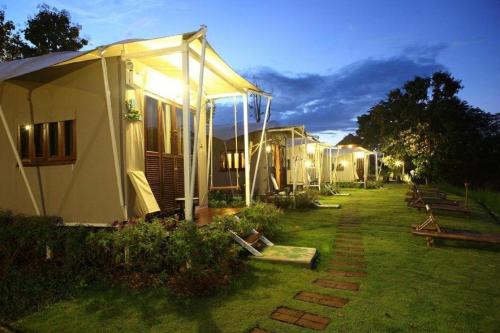 Zahrada ubytování Mari Pai Resort