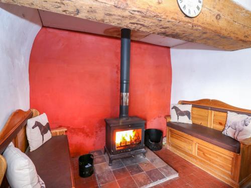 Llwyncadfor Farmにあるベッド