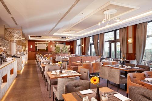 Posezení v ubytování HYPERION Hotel Berlin