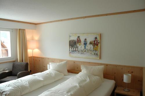 Postel nebo postele na pokoji v ubytování Landgasthof Sternen