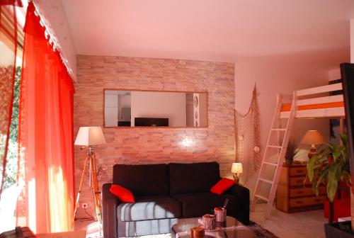 Istumisnurk majutusasutuses Studio - Juan les pins - proximité plages