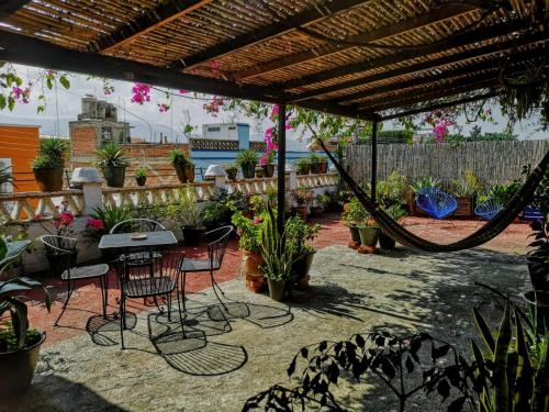 Zahrada ubytování El Diablo y la Sandia B&B