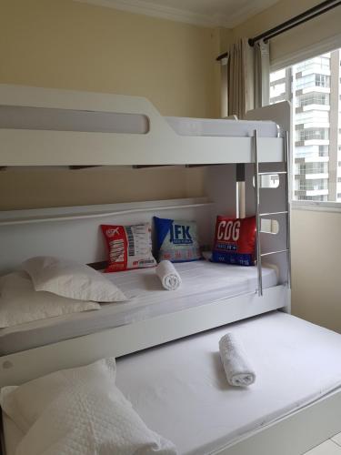 Postel nebo postele na pokoji v ubytování Apartamento Beira-Mar