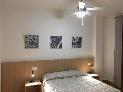 Postel nebo postele na pokoji v ubytování Albir Vacation