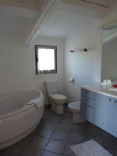 A bathroom at " le bosquet fruité en Provence Occitane
