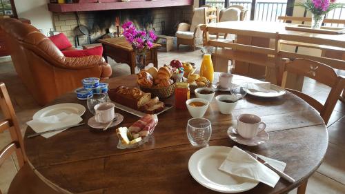 Mad på bed and breakfast-stedet eller i nærheden