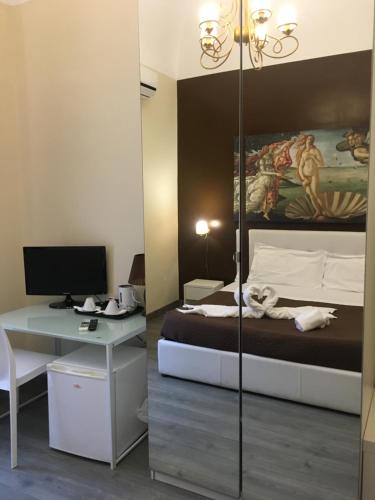 Letto o letti in una camera di Duca di Uzeda Bed & Breakfast Luxury and Style
