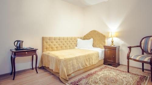 Letto o letti in una camera di Safrano Palace