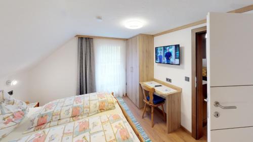 Postel nebo postele na pokoji v ubytování Raderhof