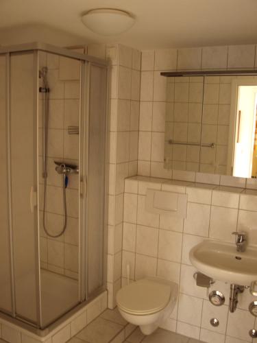 Kúpeľňa v ubytovaní Residenz Am Seeufer 59a