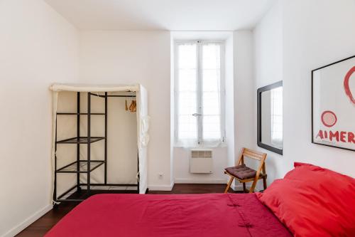 Posteľ alebo postele v izbe v ubytovaní LA JOLIETTE- Spacieux et lumineux, 4 couchages